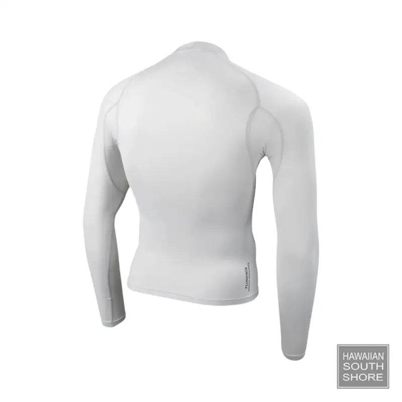 Florence Marine X Rashguard Longsleeve XSmall-XXLarge Silver - CLOTHING - [Surfboards Surf Shop and Clothing Boutique Honolulu]