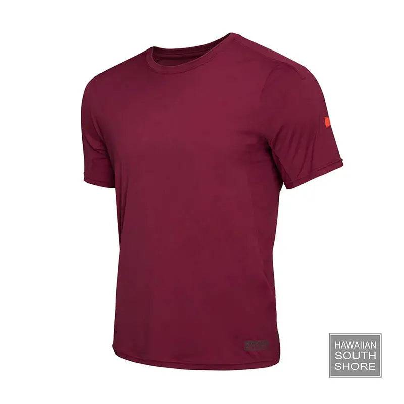 Florence Marine X Rashguard Short Sleeve Small-XLarge UPF50 Shirt Maroon - CLOTHING - [Surfboards Surf Shop and Clothing Boutique Honolulu]