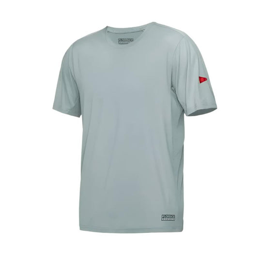 Florence Marine X Rashguard Sun Pro UPF Short Sleeve Medium-XLarge Light Grey -  - [Surfboards Surf Shop and Clothing Boutique Honolulu]