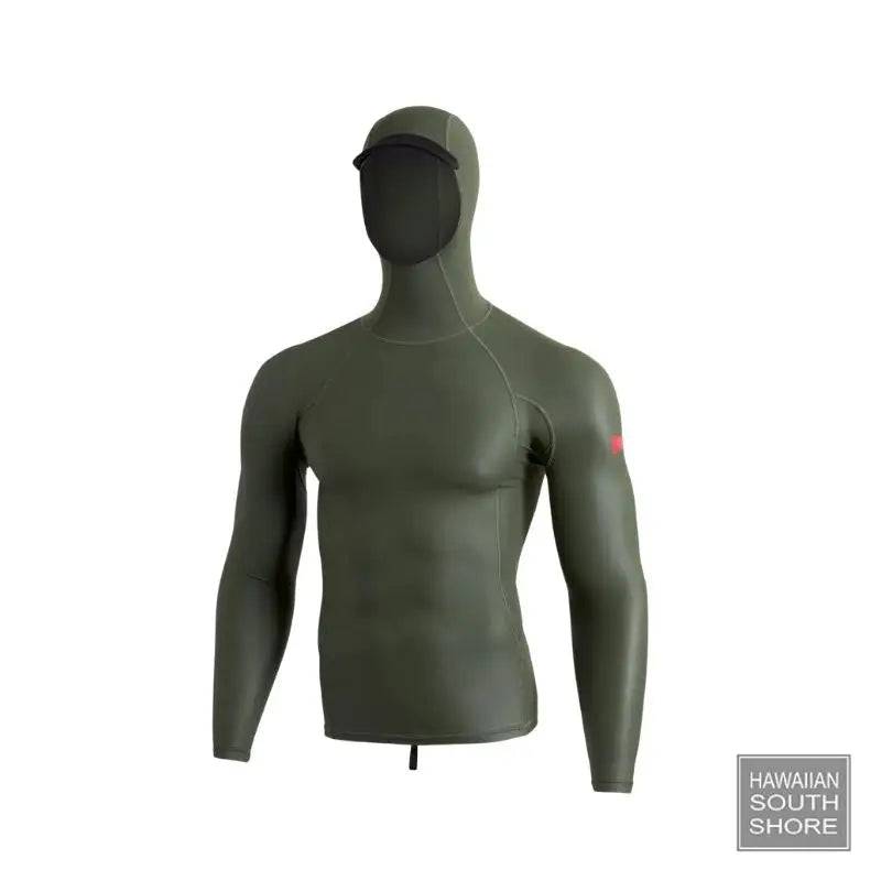 Florence Marine X Rashguard Windshield Hood Small-XXLarge Thyme - CLOTHING - [Surfboards Surf Shop and Clothing Boutique Honolulu]