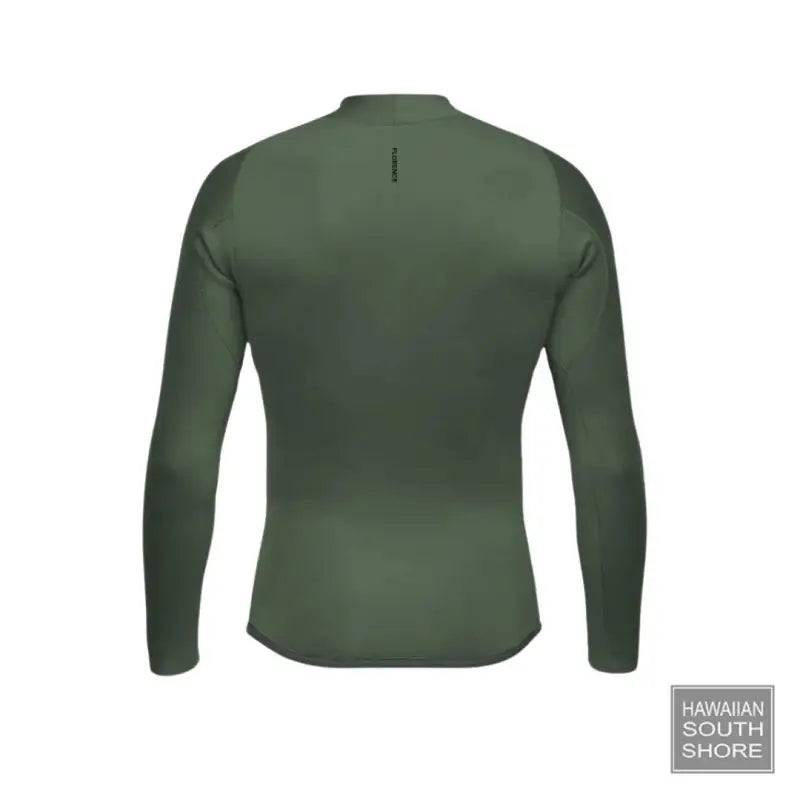 Florence Marine X Wetsuit Jacket Flatlock 1.5 mm Small-XLarge Burnt Olive -  - [Surfboards Surf Shop and Clothing Boutique Honolulu]