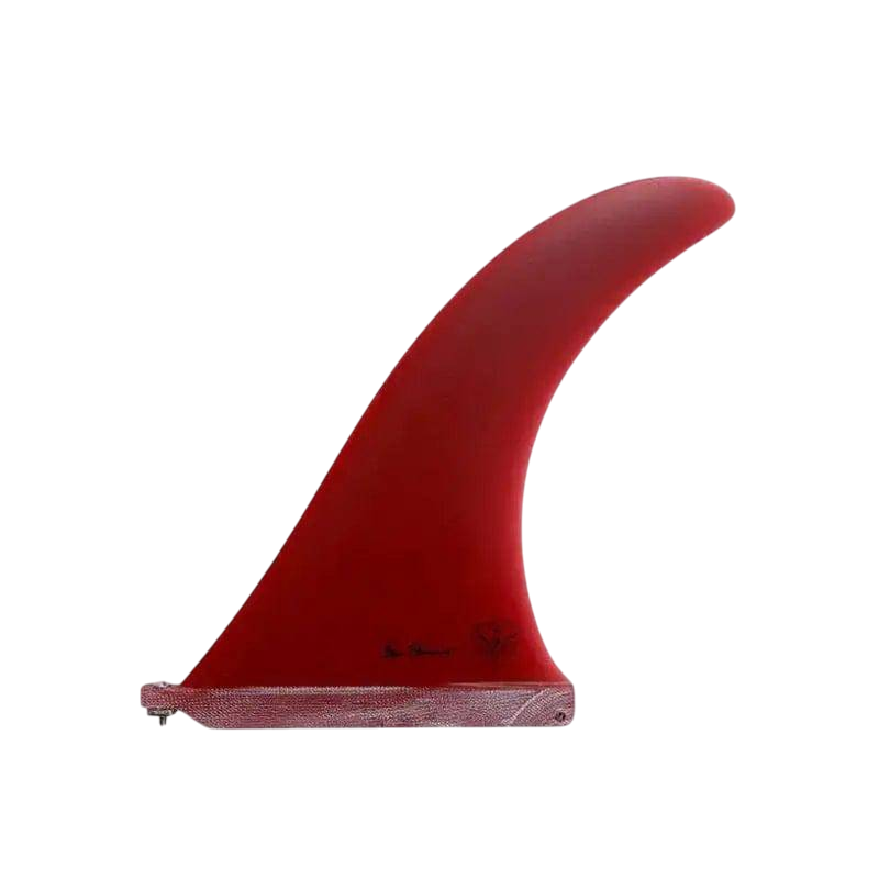 Ben Skinner BEN SKINNER SUBCENTER Longboard Fin Fiberglass 9”-11”/Red Color - SHOP SURF ACC. - [Surfboards Surf Shop and Clothing Boutique Honolulu]