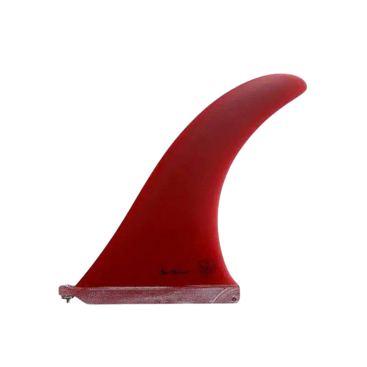 Ben Skinner BEN SKINNER SUBCENTER Longboard Fin Fiberglass 9”-11”/Red Color - SHOP SURF ACC. - [Surfboards Surf Shop and Clothing Boutique Honolulu]