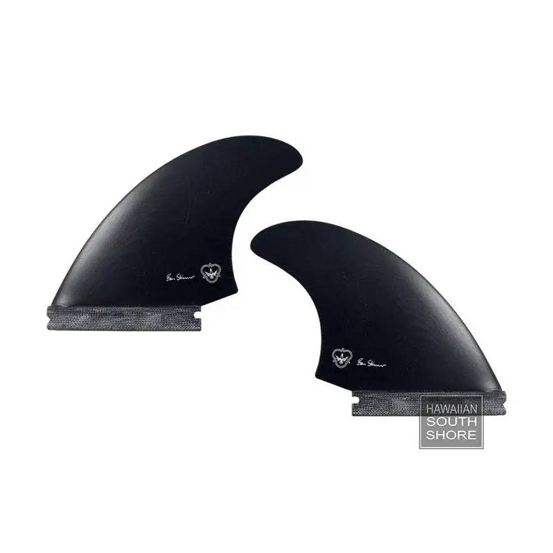 BEN SKINNER Twin Fins (FUTURES Compatible) Black - SHOP SURF ACC. - [Surfboards Surf Shop and Clothing Boutique Honolulu]