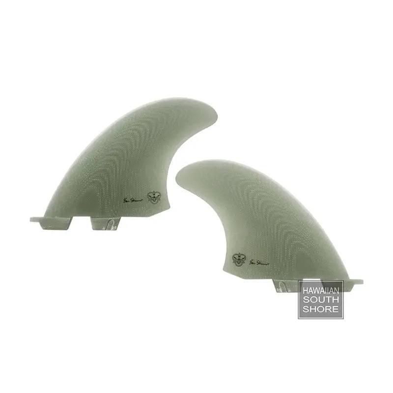 BEN SKINNER TWIN Shortboard Fin Fiberglass FCS Compatible G10 Clear - SHOP SURF ACC. - [Surfboards Surf Shop and Clothing Boutique Honolulu]