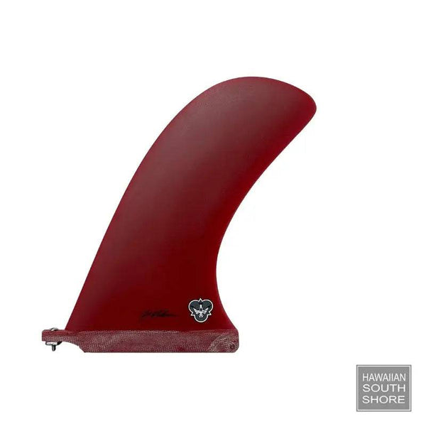 CJ Nelson CALI PIVOT Longboard Fin Fiberglass (10&quot; - 11&quot;)/Red Color - SHOP SURF ACC. - [Surfboards Surf Shop and Clothing Boutique Honolulu]