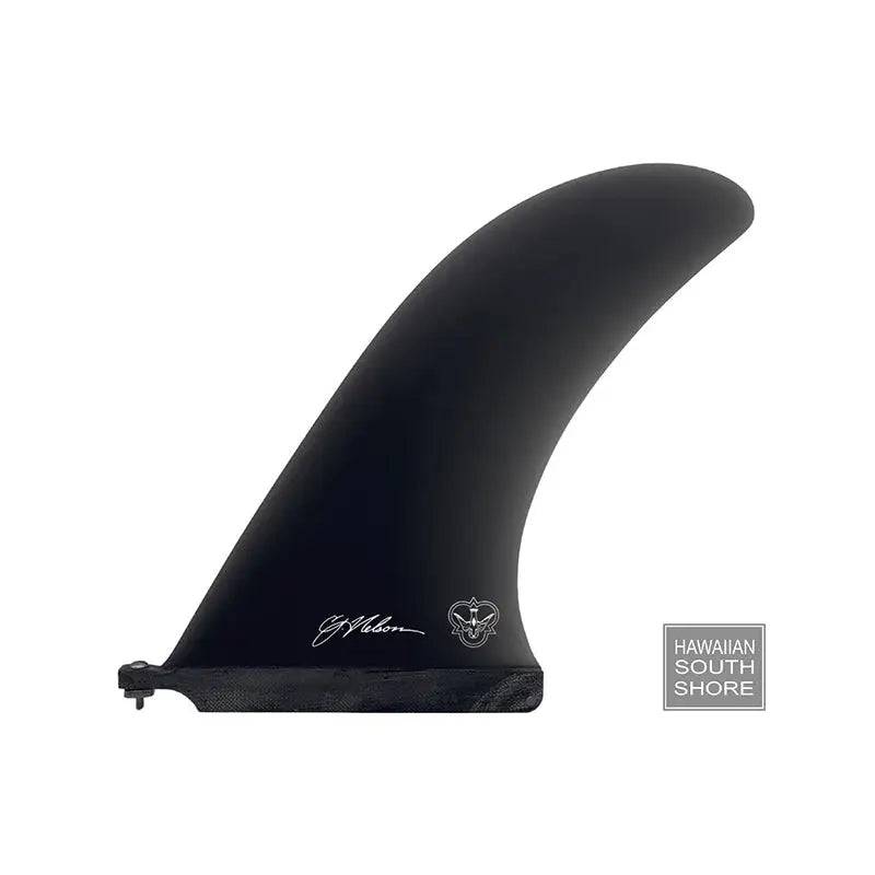 CJ Nelson CLASSIC PIVOT Longboard Fin Fiberglass 9.5"-10.5"/Black - SHOP SURF ACC. - [Surfboards Surf Shop and Clothing Boutique Honolulu]