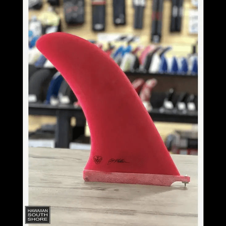 CJ Nelson CLASSIC PIVOT Longboard Fin Fiberglass 9.5"-10.5"/Red Color - SHOP SURF ACC. - [Surfboards Surf Shop and Clothing Boutique Honolulu]