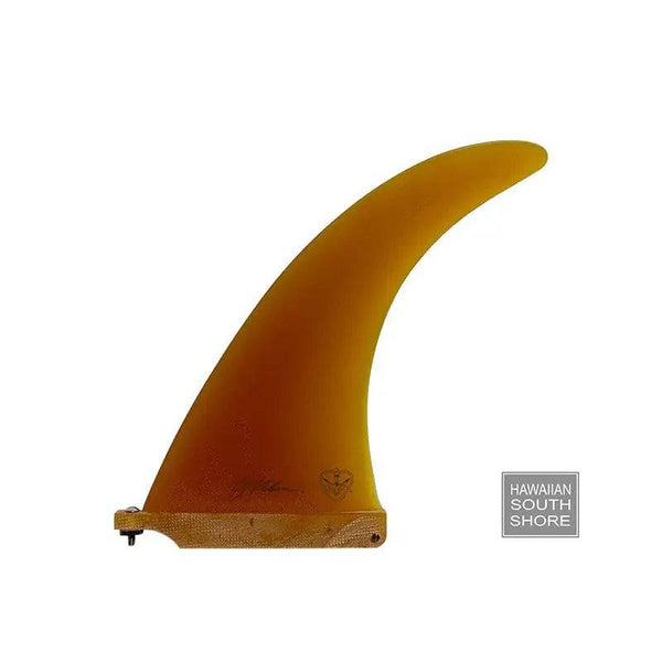 CJ Nelson INVOLVEMENT Longboard Fin Fiberglass 9.0&quot;-10.5&quot;/Amber Color - SHOP SURF ACC. - [Surfboards Surf Shop and Clothing Boutique Honolulu]