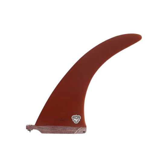 CJ Nelson Parallax Longboard Fin 9.5"-10.5"/Red Color - SHOP SURF ACC. - [Surfboards Surf Shop and Clothing Boutique Honolulu]