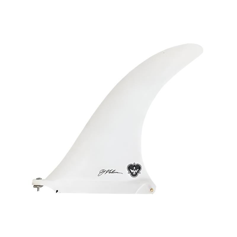 CJ Nelson POWER FLEX 9.5"-10"/Longboard Fin Fiberglass White Color - SHOP SURF ACC. - [Surfboards Surf Shop and Clothing Boutique Honolulu]