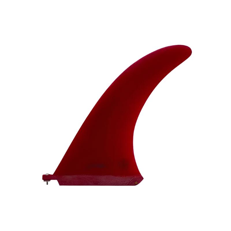 CJ Nelson POWER FLEX Longboard Fin Fiberglass 9.5"-10.5" Red Color - SHOP SURF ACC. - [Surfboards Surf Shop and Clothing Boutique Honolulu]