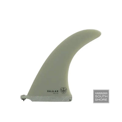 Kai Sallas KELIS Longboard Fin Fiberglass 8.5"-10" White Color - SHOP SURF ACC. - [Surfboards Surf Shop and Clothing Boutique Honolulu]