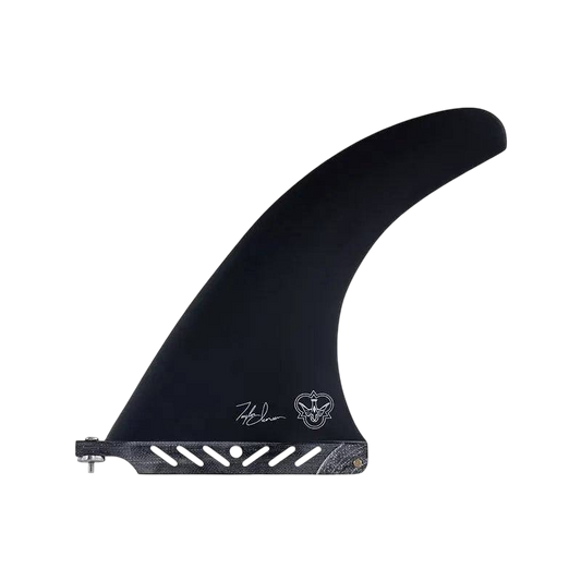 TAYLOR JENSEN Power Drive Longboard Fin Fiberglass 8.0"-11.0" Black Color - SHOP SURF ACC. - [Surfboards Surf Shop and Clothing Boutique Honolulu]