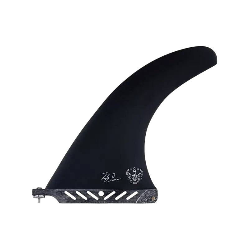 TAYLOR JENSEN Power Drive Longboard Fin Fiberglass 8.0&quot;-11.0&quot; Black Color - SHOP SURF ACC. - [Surfboards Surf Shop and Clothing Boutique Honolulu]