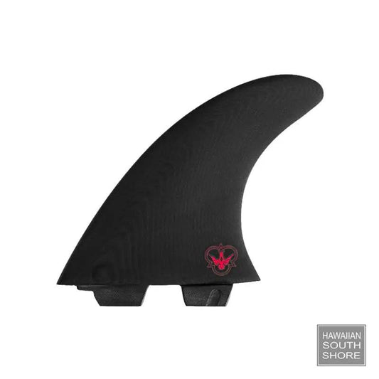 TAYLOR JENSEN Quad Fin Fiberglass FCS Compatible Black Color - Surfboard Fins - [Surfboards Surf Shop and Clothing Boutique Honolulu]