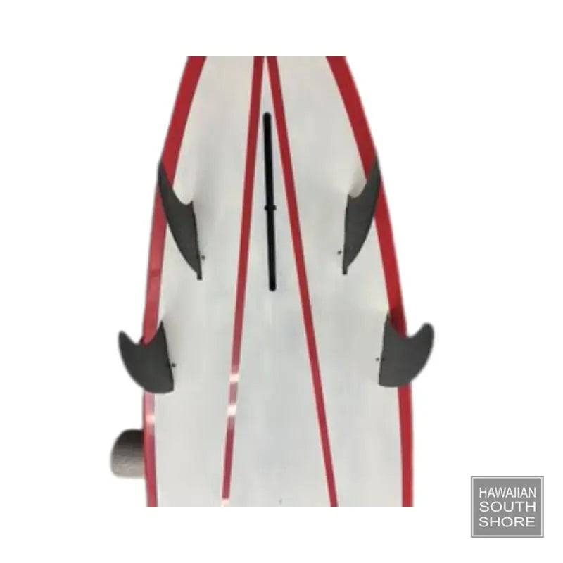 TAYLOR JENSEN Quad Fin Fiberglass FCS Compatible Black Color - Surfboard Fins - [Surfboards Surf Shop and Clothing Boutique Honolulu]