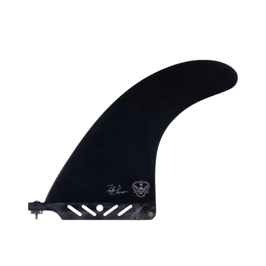 TAYLOR JENSEN SIGNATURE CENTER Longboard Fin 6.0"-8.0" Black Color - SHOP SURF ACC. - [Surfboards Surf Shop and Clothing Boutique Honolulu]