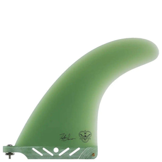 TAYLOR JENSEN//SIGNATURE CENTER Longboard Fin 6.5"-7.0"/Green Clear - SHOP SURF ACC. - [Surfboards Surf Shop and Clothing Boutique Honolulu]