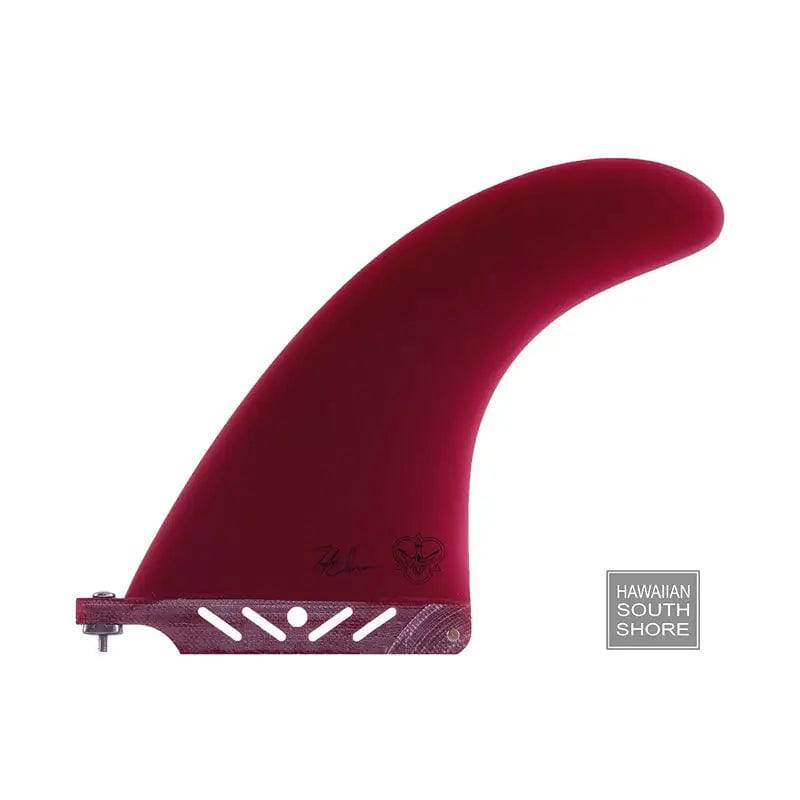 TAYLOR JENSEN Signature Center Longboard Fin Fiberglass 6.0&quot;-8.0&quot;/Red - SHOP SURF ACC. - [Surfboards Surf Shop and Clothing Boutique Honolulu]