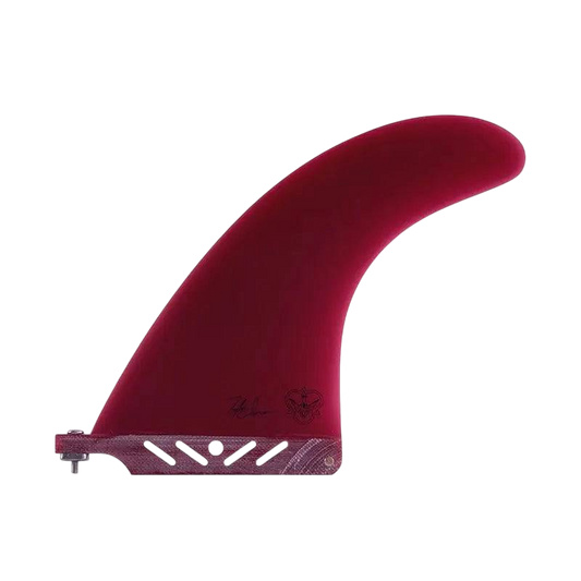 TAYLOR JENSEN Signature Center Longboard Fin Fiberglass 6.0"-8.0"/Red - SHOP SURF ACC. - [Surfboards Surf Shop and Clothing Boutique Honolulu]