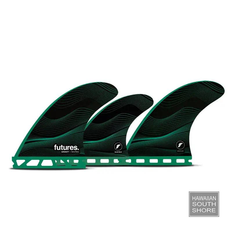 FUTURES 5 Fins F6 Legacy Honeycomb Medium Neutral Template - SHOP SURF ACC. - [Surfboards Surf Shop and Clothing Boutique Honolulu]