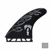 FUTURES AIPA 5-Fin Torches Large Rake Template Black Flame - SHOP SURF ACC. - [Surfboards Surf Shop and Clothing Boutique Honolulu]