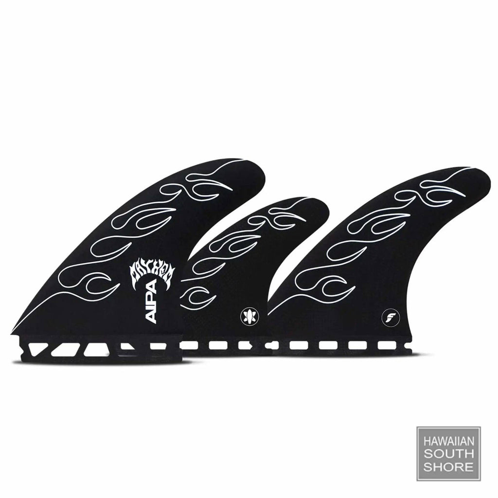 FUTURES AIPA 5-Fin Torches Large Rake Template Black Flame - SHOP SURF ACC. - [Surfboards Surf Shop and Clothing Boutique Honolulu]