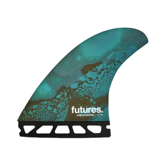 FUTURES Christenson 5-Fin Honeycomb Large Blue Brown - SHOP SURF ACC. - [Surfboards Surf Shop and Clothing Boutique Honolulu]