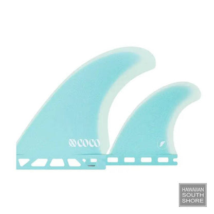 FUTURES Coco Ho Twin+1 Fiberglass Blue - SHOP SURF ACC. - [Surfboards Surf Shop and Clothing Boutique Honolulu]