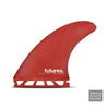 FUTURES Coffin Bros./3-Fin Fiberglass Medium Rake Template Red Color - SHOP SURF ACC. - [Surfboards Surf Shop and Clothing Boutique Honolulu]