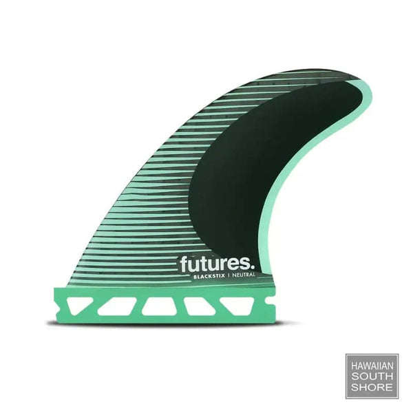 FUTURES F4 3 Fins Blackstix Small Neutral Template Green - SHOP SURF ACC. - [Surfboards Surf Shop and Clothing Boutique Honolulu]