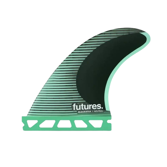 FUTURES F4 3 Fins Blackstix Small Neutral Template Green - SHOP SURF ACC. - [Surfboards Surf Shop and Clothing Boutique Honolulu]