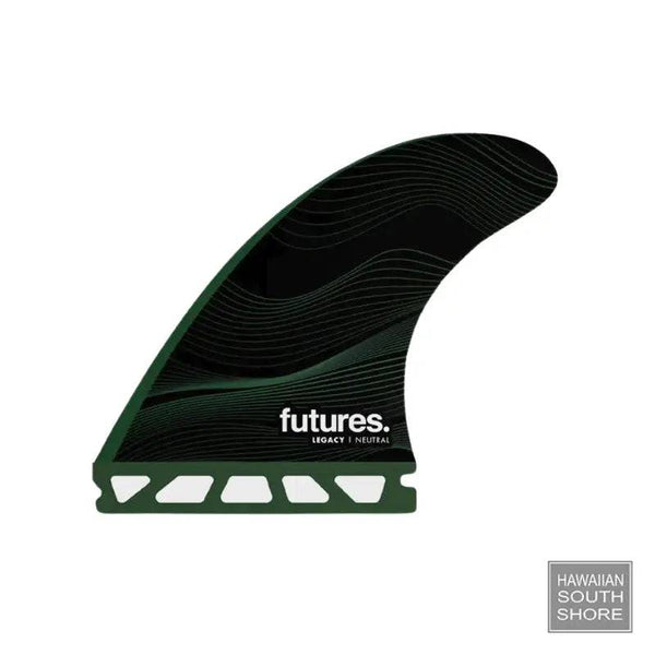 FUTURES F8 Legacy Quad Honeycomb Large Green Neutral Template - SHOP SURF ACC. - [Surfboards Surf Shop and Clothing Boutique Honolulu]