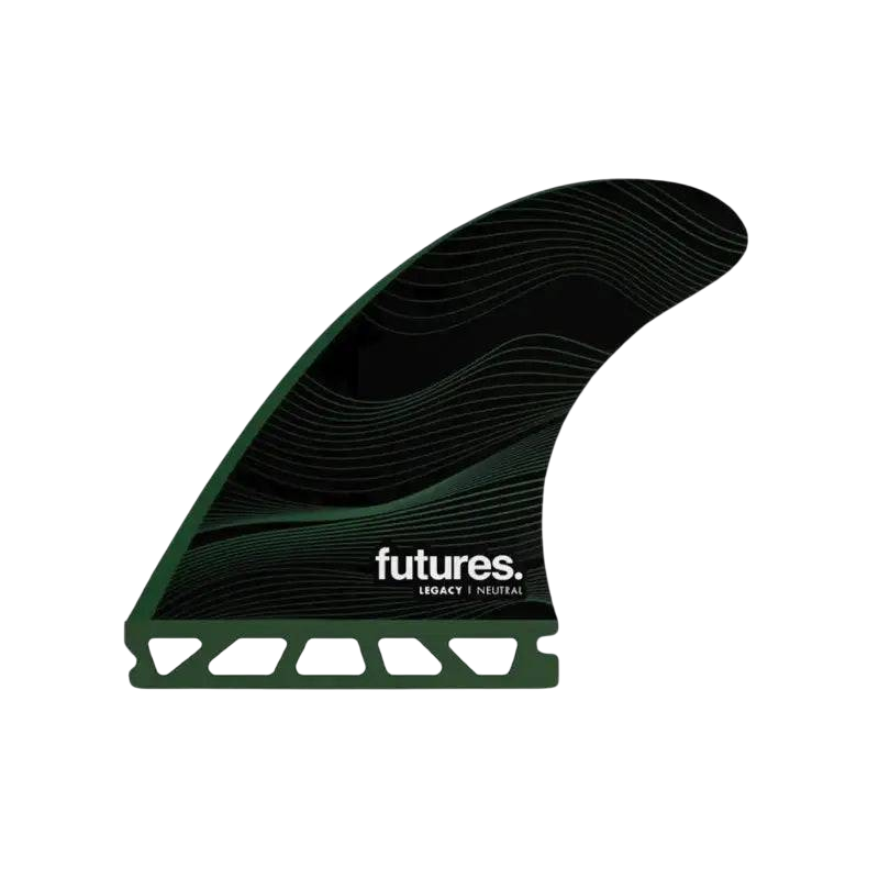 FUTURES F8 Legacy Quad Honeycomb Large Green Neutral Template - SHOP SURF ACC. - [Surfboards Surf Shop and Clothing Boutique Honolulu]