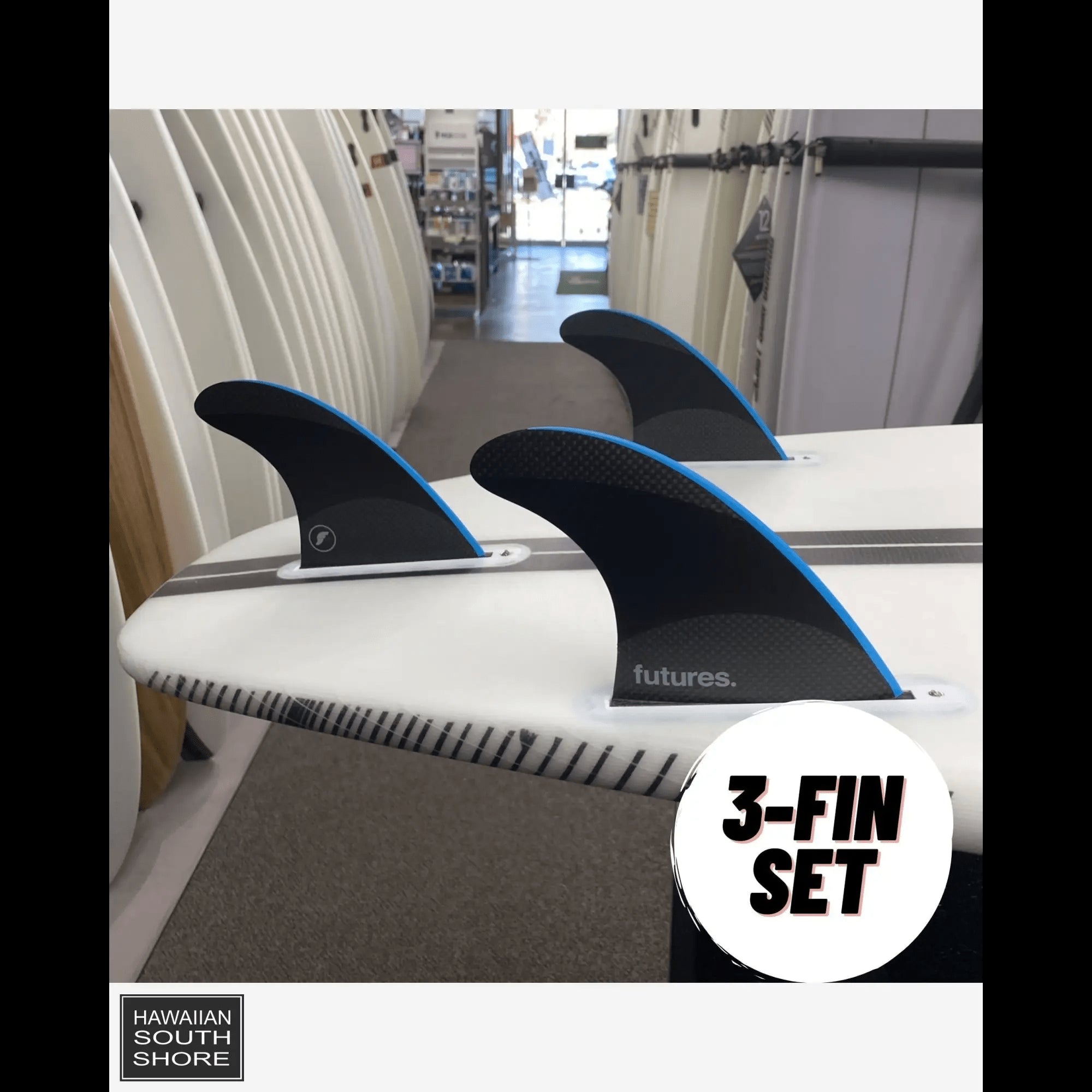 FUTURES John John Florence 3-Fin Techflex Small Neutral Template - SHOP SURF ACC. - [Surfboards Surf Shop and Clothing Boutique Honolulu]