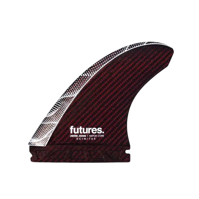 FUTURES John John Florence Signature Scimitar Vapor Core Large Red Carbon - SHOP SURF ACC. - [Surfboards Surf Shop and Clothing Boutique Honolulu]