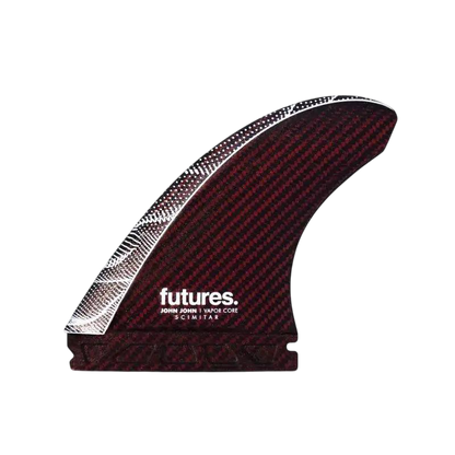 FUTURES John John Florence Signature Scimitar Vapor Core Large Red Carbon - SHOP SURF ACC. - [Surfboards Surf Shop and Clothing Boutique Honolulu]