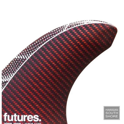 FUTURES John John Florence Signature Scimitar Vapor Core Large Red Carbon - SHOP SURF ACC. - [Surfboards Surf Shop and Clothing Boutique Honolulu]