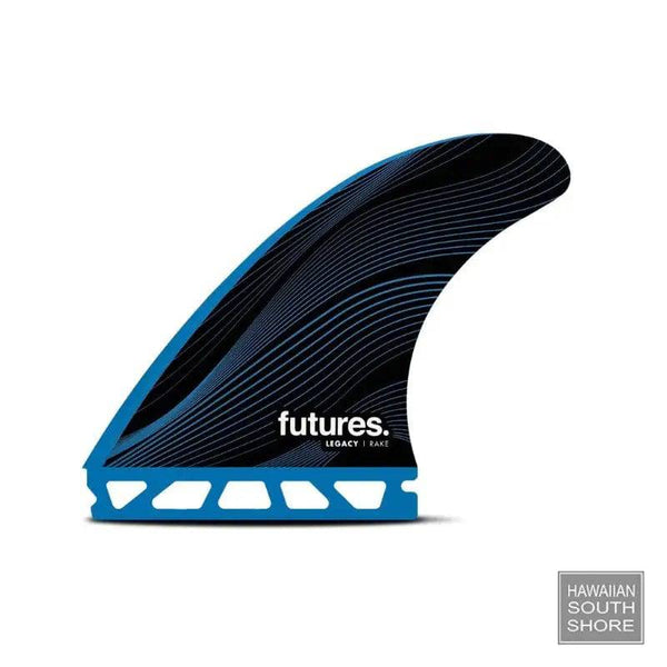 FUTURES Legacy R6 3-Fin Honeycomb Medium Blue Rake Template - SHOP SURF ACC. - [Surfboards Surf Shop and Clothing Boutique Honolulu]