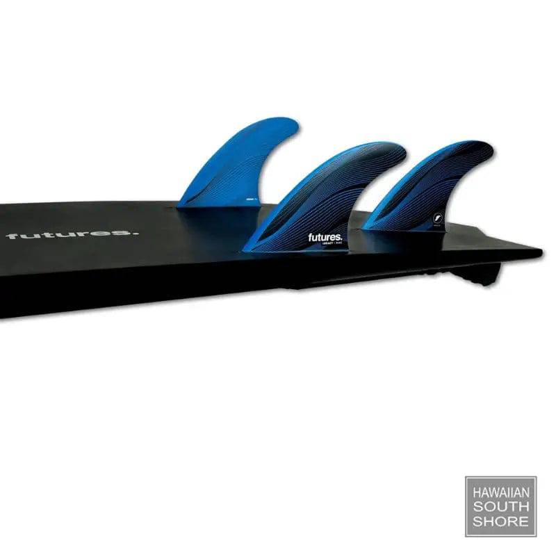 FUTURES Legacy R6 3-Fin Honeycomb Medium Blue Rake Template - SHOP SURF ACC. - [Surfboards Surf Shop and Clothing Boutique Honolulu]