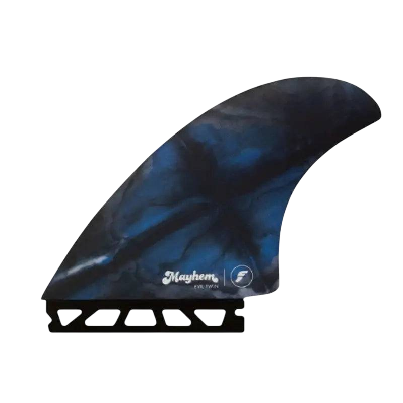 FUTURES Mayhem Evil Twin+1 Fin Honeycomb Large Hybrid Keel Blue - SHOP SURF ACC. - [Surfboards Surf Shop and Clothing Boutique Honolulu]