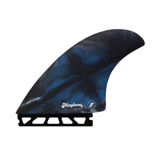 FUTURES Mayhem Evil Twin+1 Fin Honeycomb Large Hybrid Keel Blue - SHOP SURF ACC. - [Surfboards Surf Shop and Clothing Boutique Honolulu]