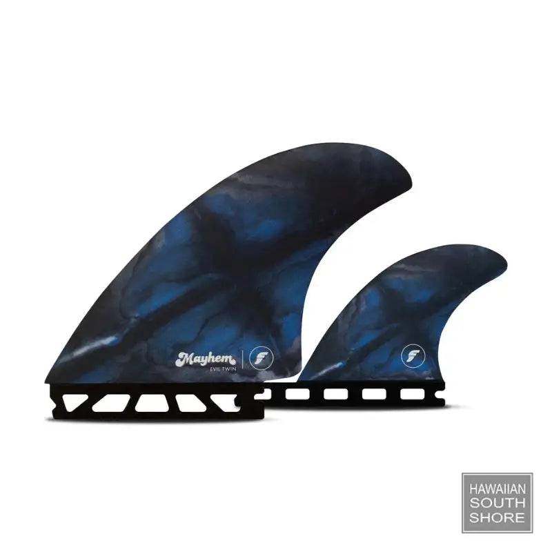 FUTURES Mayhem Evil Twin+1 Fin Honeycomb Large Hybrid Keel Blue - SHOP SURF ACC. - [Surfboards Surf Shop and Clothing Boutique Honolulu]