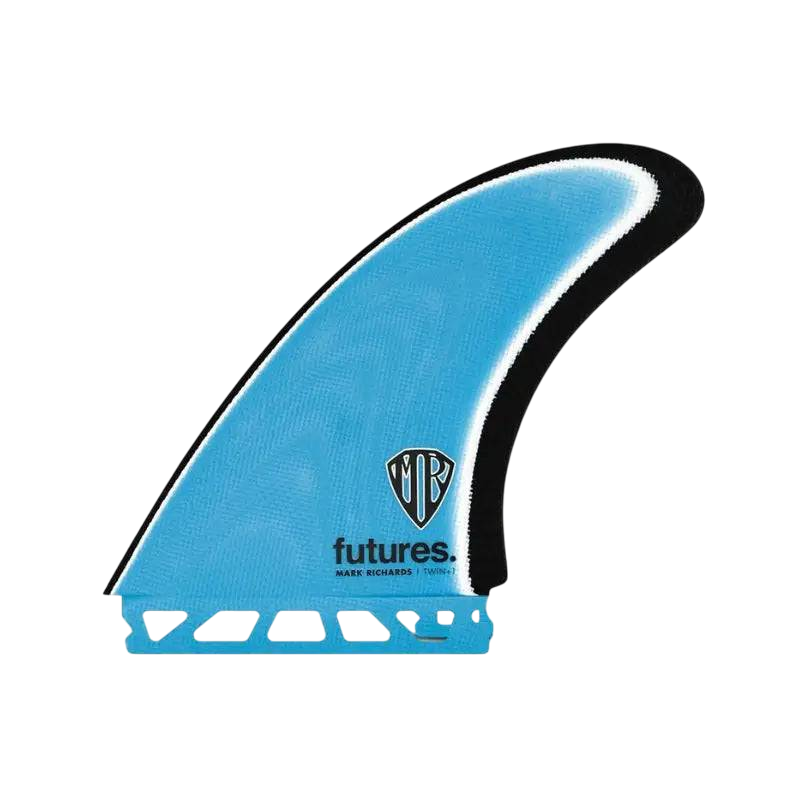 FUTURES MR MARK RICHARDS Twin + 1 Fin Blue White Black - SHOP SURF ACC. - [Surfboards Surf Shop and Clothing Boutique Honolulu]