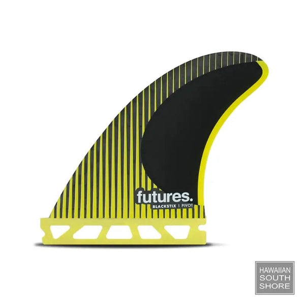 FUTURES P4 3 Fins Blackstix Small Yellow Pivot Template - SHOP SURF ACC. - [Surfboards Surf Shop and Clothing Boutique Honolulu]