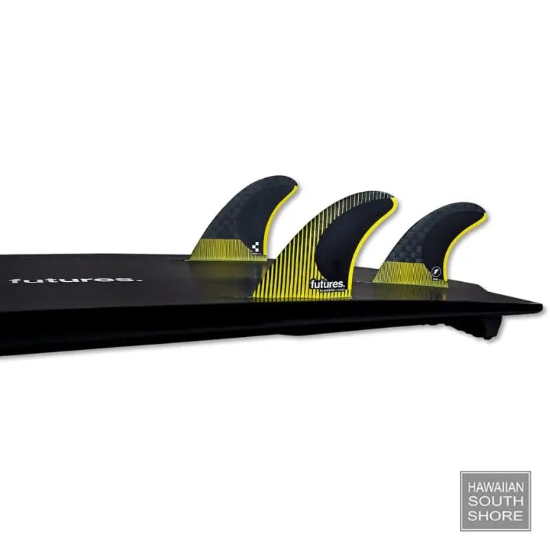 FUTURES P4 3 Fins Blackstix Small Yellow Pivot Template - SHOP SURF ACC. - [Surfboards Surf Shop and Clothing Boutique Honolulu]