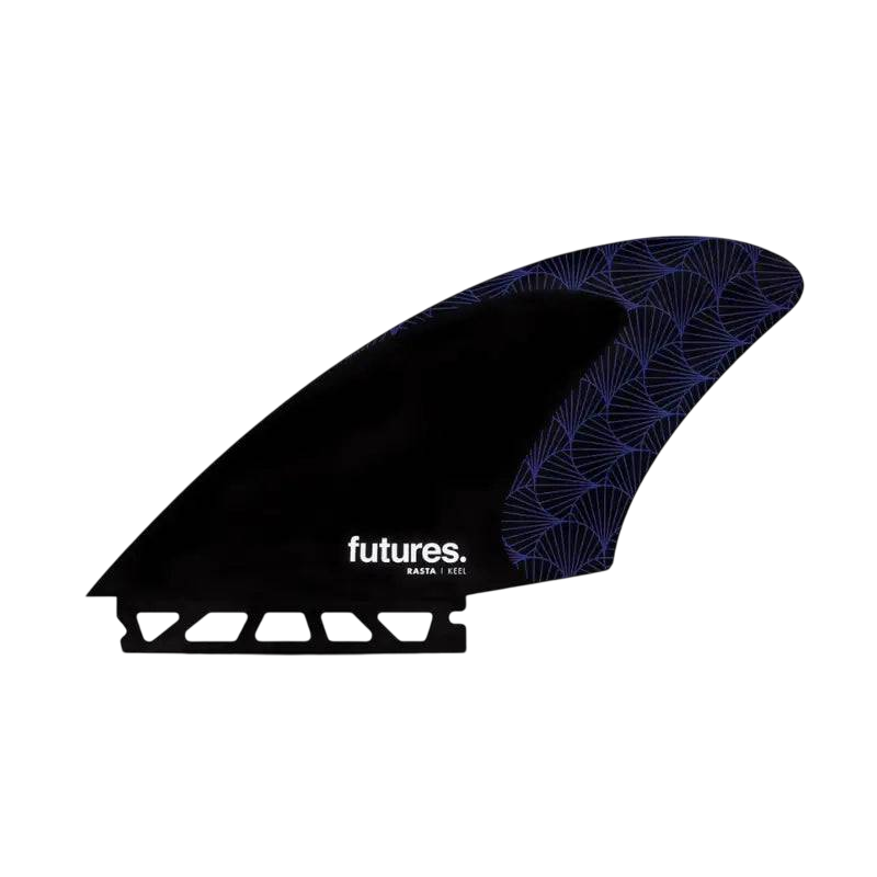 FUTURES Rasta Keel Twin Black - SHOP SURF ACC. - [Surfboards Surf Shop and Clothing Boutique Honolulu]