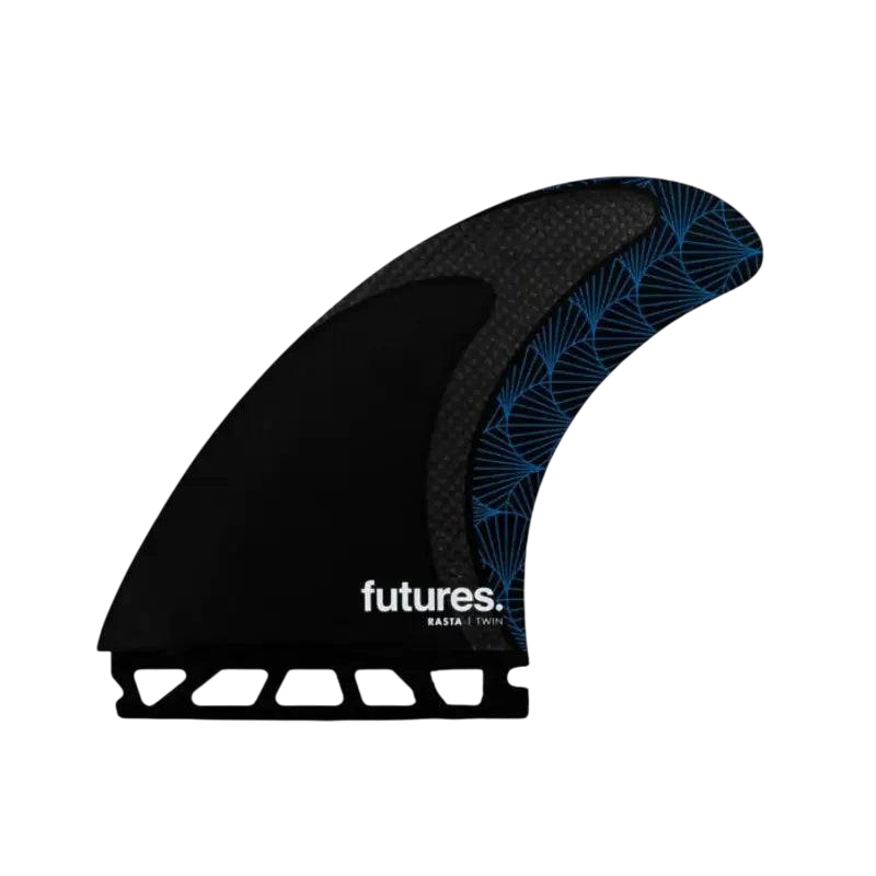 FUTURES Rasta Twin+1 HC with Carbon Black Blue - SHOP SURF ACC. - [Surfboards Surf Shop and Clothing Boutique Honolulu]