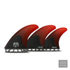 Honeycomb / Large - 3 Fin RED Surfboard Fins Surf Shop and Clothing Boutique Honolulu